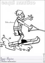 coloriage-ski-nautique-1